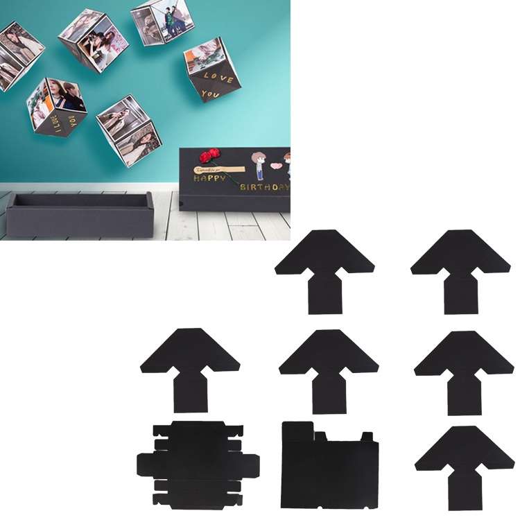 Creative DIY Handmade Photo Album Surprise Explosion Bouncing Gift Box, Basic Version