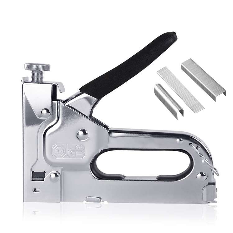 Nail Gun U Type / T Type / Door Type Nail Universal Nailer with Handle Case & 1000 PCS Nails