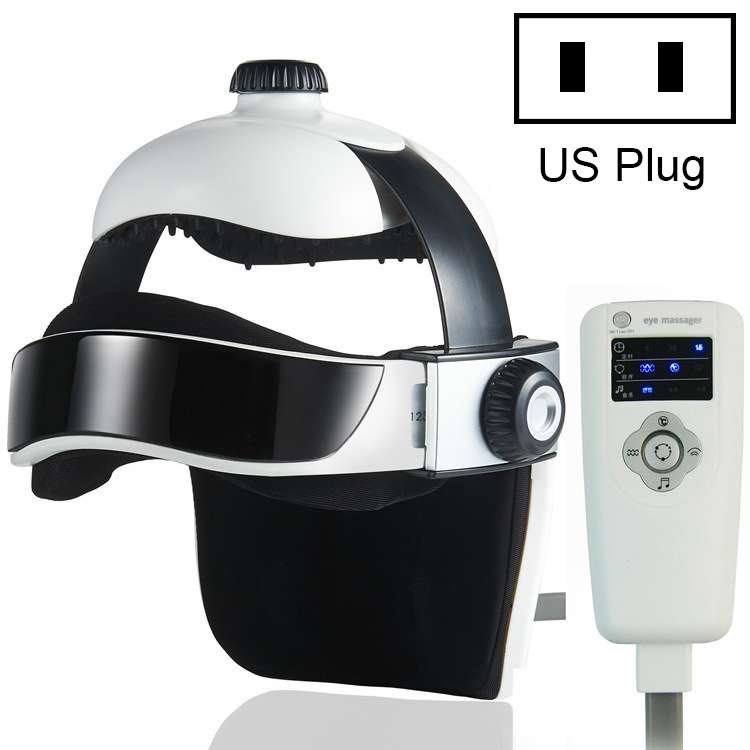 Electronic Air Pressure Head Massager, Relaxed Music Helmet Massager