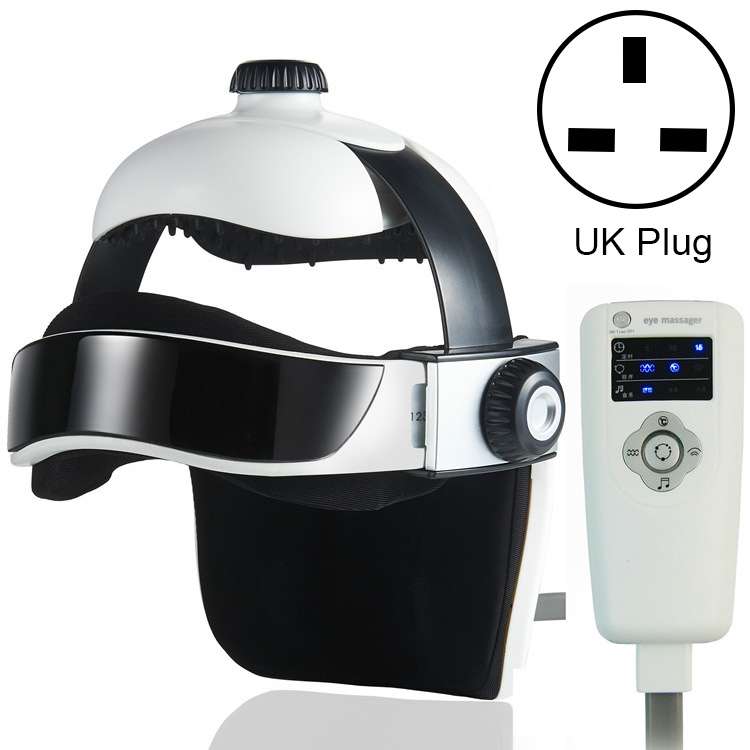 Electronic Air Pressure Head Massager, Relaxed Music Helmet Massager