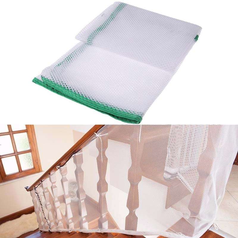 3m Thickening Safety Cope Braided Balcony Stair Safety Net for Child(Blue)