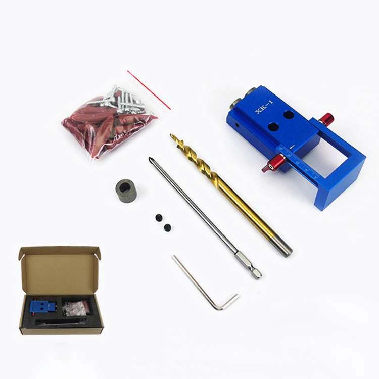 XK-1 A Aluminum Alloy Woodworking Oblique Hole Locator Woodworking Punch Tool