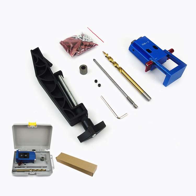 XK-1 C Aluminum Alloy Woodworking Oblique Hole Locator Woodworking Punch Tool
