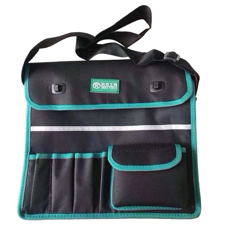 01 Type Multi-function Canvas Cloth Thickening Electrician Belt Pouch Maintenance Tools Shoulder Bag
