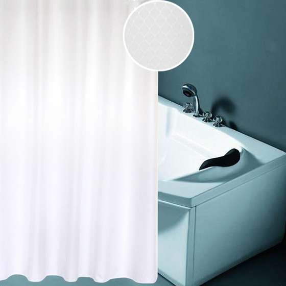 Thickening Waterproof And Mildew Curtain Honeycomb Texture Polyester Cloth Shower Curtain Bathroom C