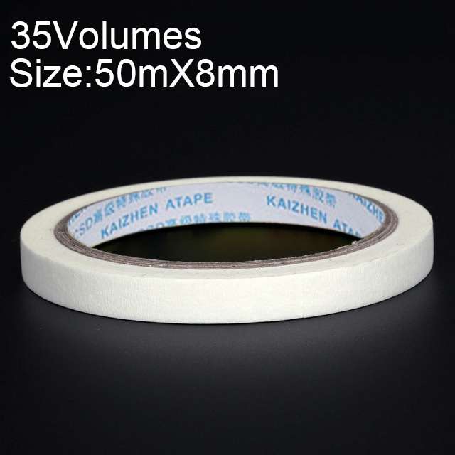 35 Volumes High Adhesion Decoration Spraying Masking office Writing Beautiful Paper Tape, Size: 50m