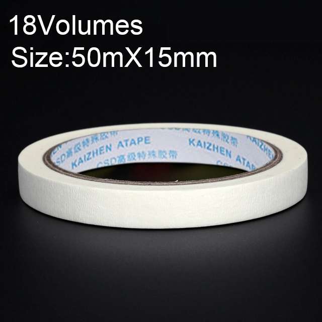 18 Volumes High Adhesion Decoration Spraying Masking office Writing Beautiful Paper Tape, Size: 50m