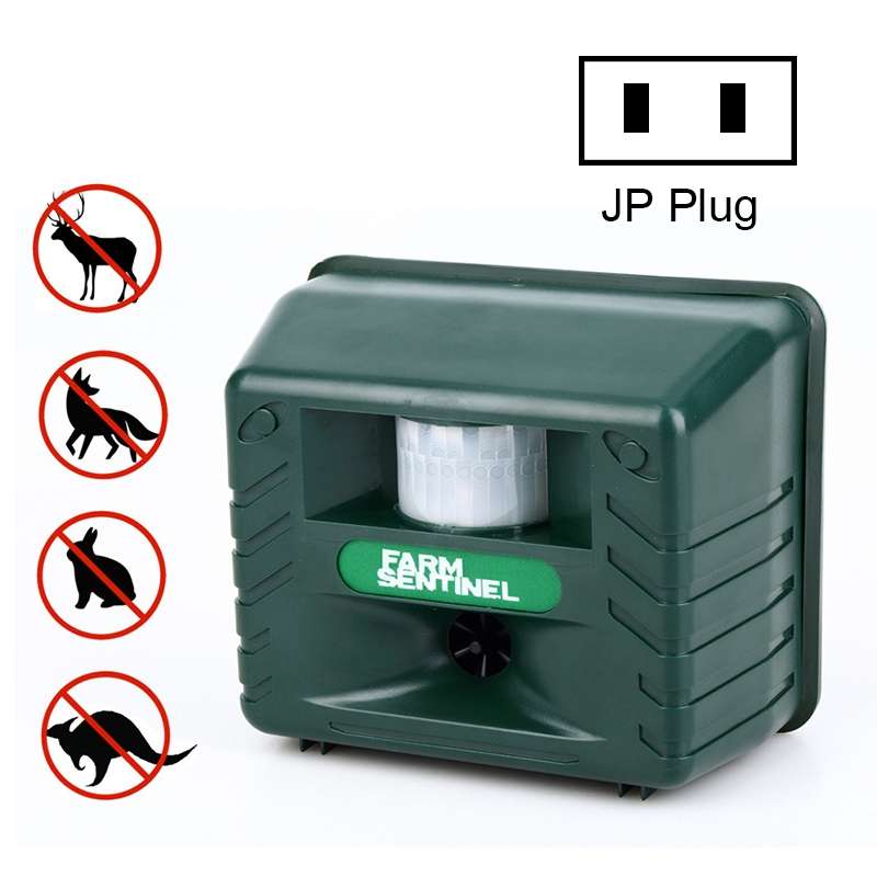 SK131 High-power Ultrasonic Electronic Rat Repeller Analog Alarm Sound Intelligent Pest Killer, JP P