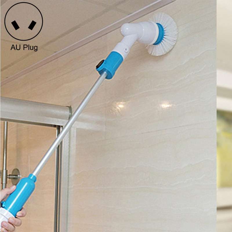 Multi-function Tub and Tile Scrubber Cordless Power Spin Scrubber Power Cleaning Brush Set for Bathr
