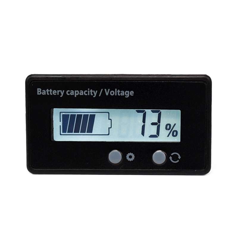 H6133 12V-84V Lead-acid Battery Voltage Tester Percentage Voltmeter Gauge Lithium Battery Status Mon