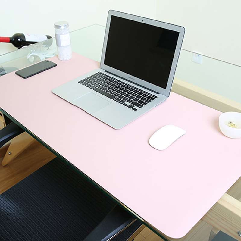 Multifunction Business PU Leather Mouse Pad Keyboard Pad Table Mat Computer Desk Mat, Size: 90 x 45c