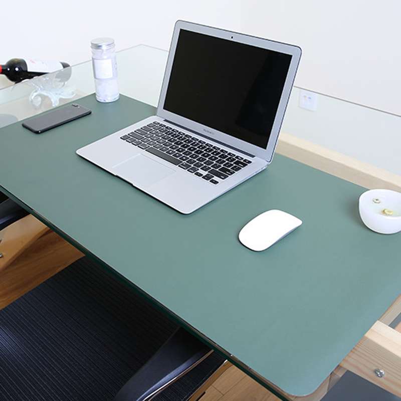 Multifunction Business PU Leather Mouse Pad Keyboard Pad Table Mat Computer Desk Mat, Size: 90 x 45c