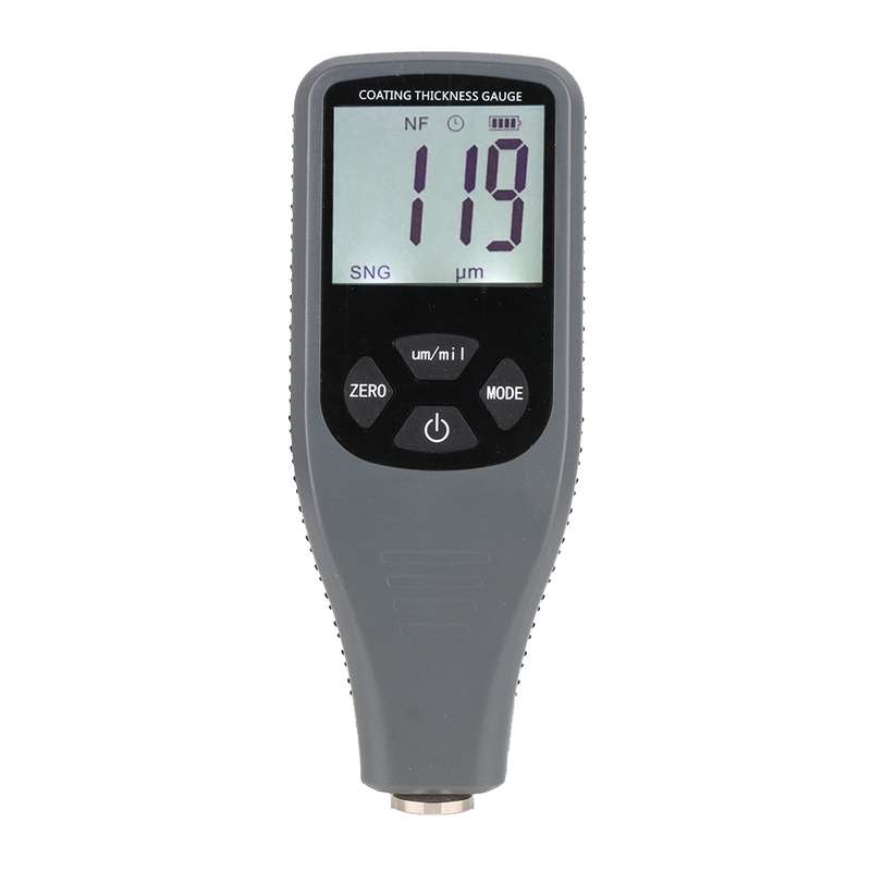 RZ240 Ferrous & Non-Ferrous 2 in 1 Digital Coating Paint Thickness Gauge Meter Tools (Grey)