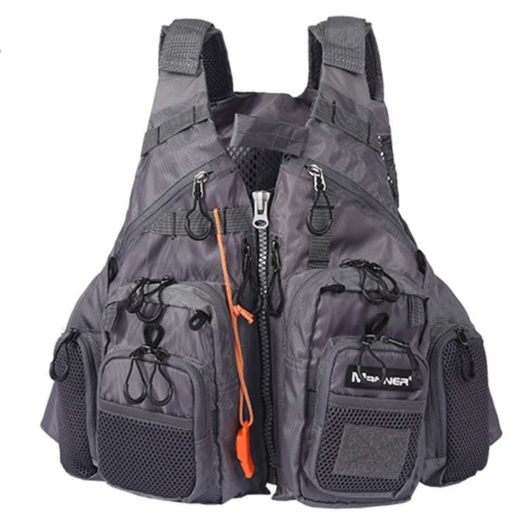 MANNER Outdoor Multifunctional Fishing Life Vest Swimming Life Jacket (Army Green)