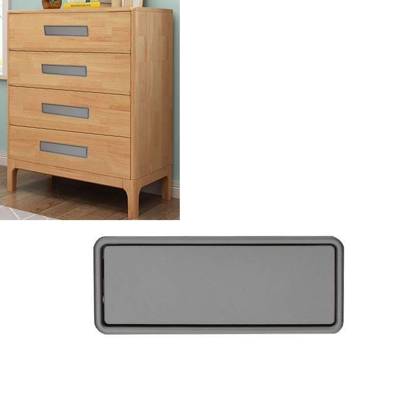 Simple Wardrobe Slotted Scrub Handle Concealed Recessed Drawer Invisible Handle, Hole Distance...