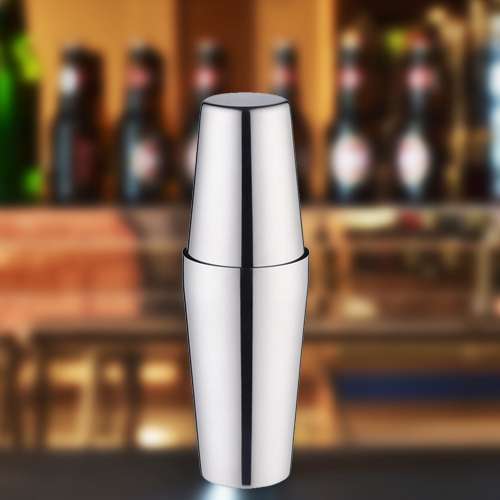 Stainless Steel Boston Cocktail Modulator High Grade Bartender Tools / Premium Barware Tools, Capaci