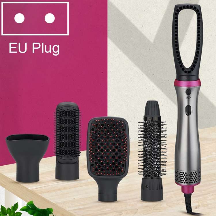 Five-in-one Multifunctional Head-changing Hairbrush Comb Straight Dual-purpose Electric Straight Hai