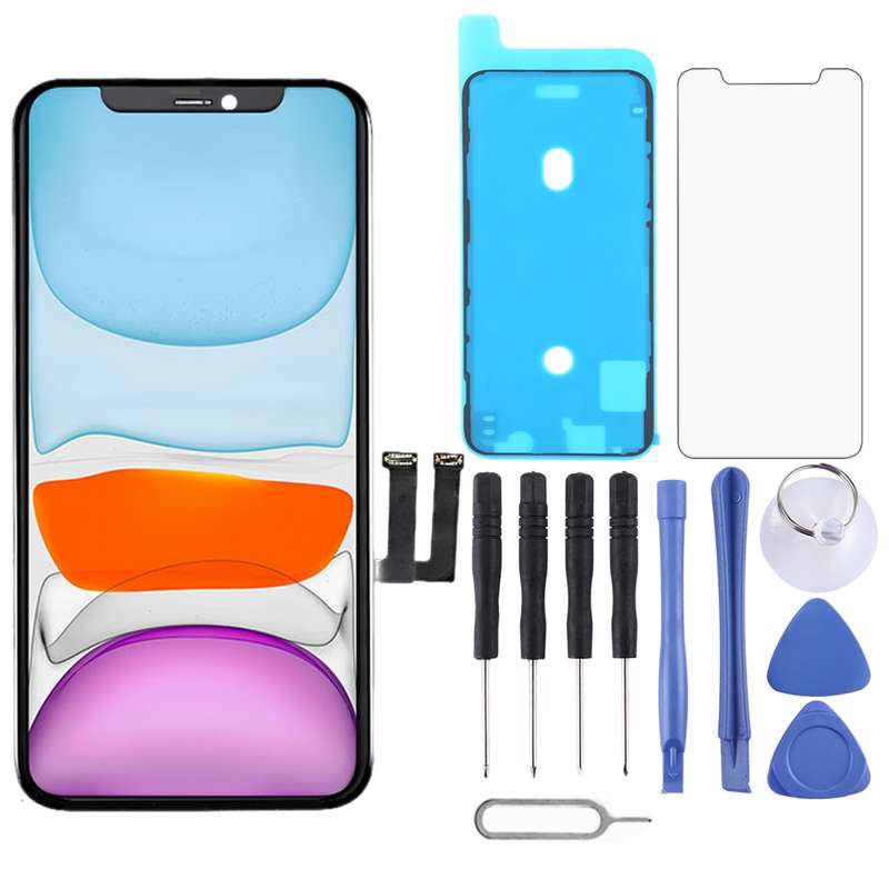 For iPhone 11 Original LCD Screen (Black)