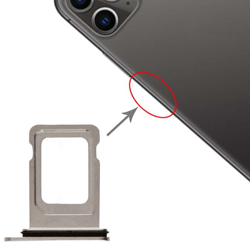 SIM Card Tray + SIM Card Tray for iPhone 11 Pro Max / 11 Pro(Gold)