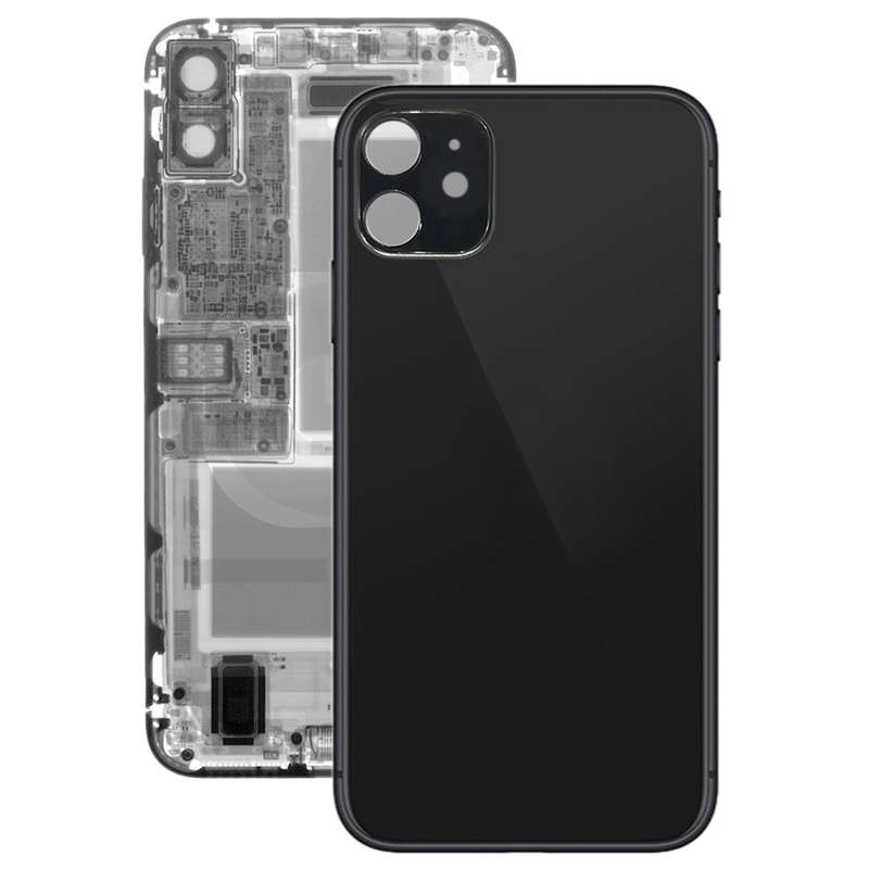 Glass Battery Back Cover for iPhone 11(Purple)