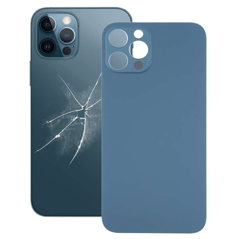 Easy Replacement Big Camera Hole Back Battery Cover for iPhone 12 Pro(Graphite)