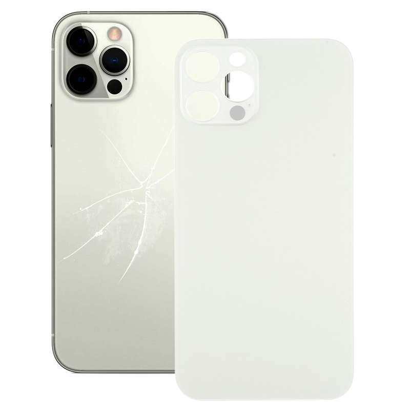 Easy Replacement Big Camera Hole Back Battery Cover for iPhone 12 Pro(Graphite)