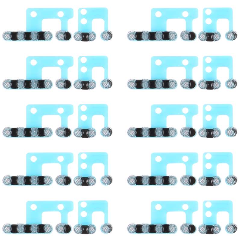 10 PCS Speaker Dustproof Mesh for iPhone 12 Pro (White)
