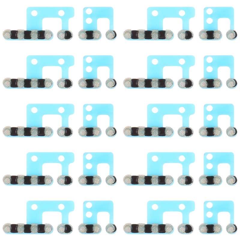 10 PCS Speaker Dustproof Mesh for iPhone 12 Pro (White)