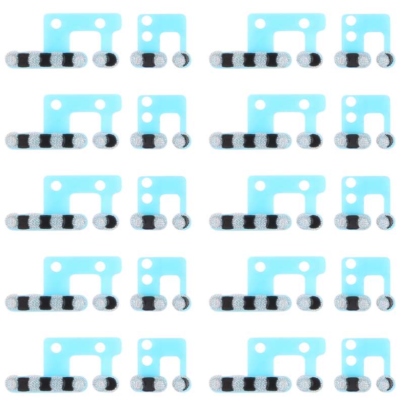 10 PCS Speaker Dustproof Mesh for iPhone 12 Pro (White)