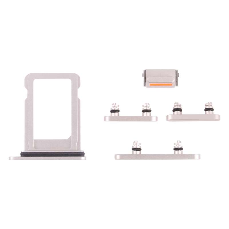 SIM Card Tray + Side Keys for iPhone 13(Starlight)