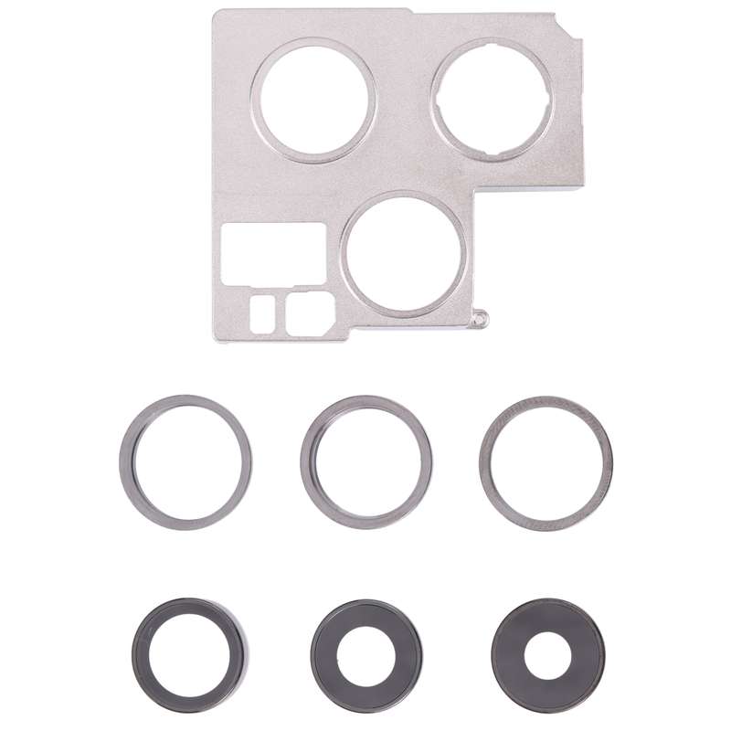 Camera Lens Cover With Retaining Bracket for iPhone 13 Pro Max (Sierra Blue)