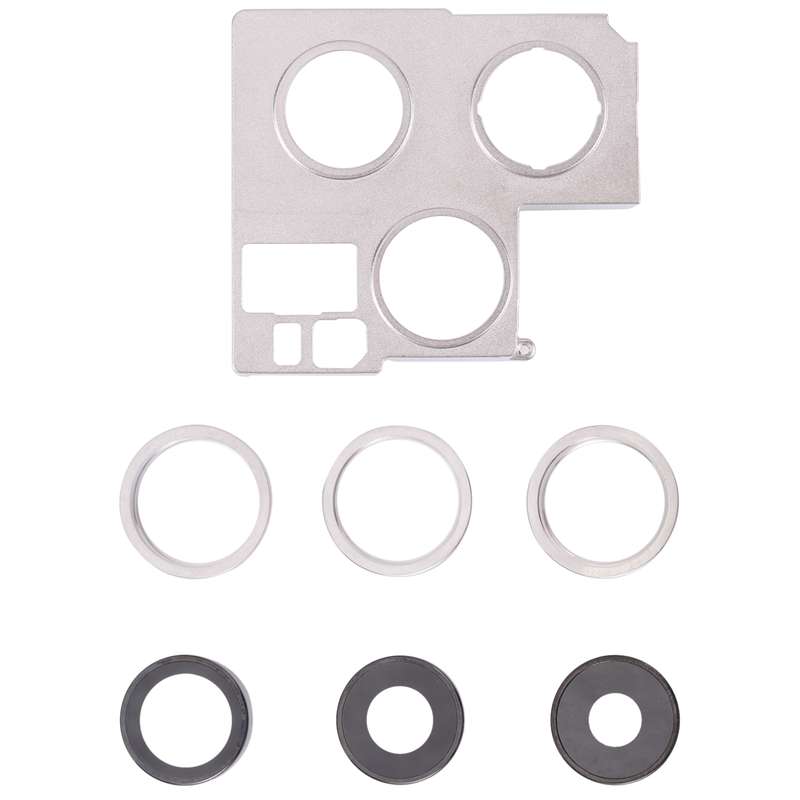 Camera Lens Cover With Retaining Bracket for iPhone 13 Pro Max (Sierra Blue)