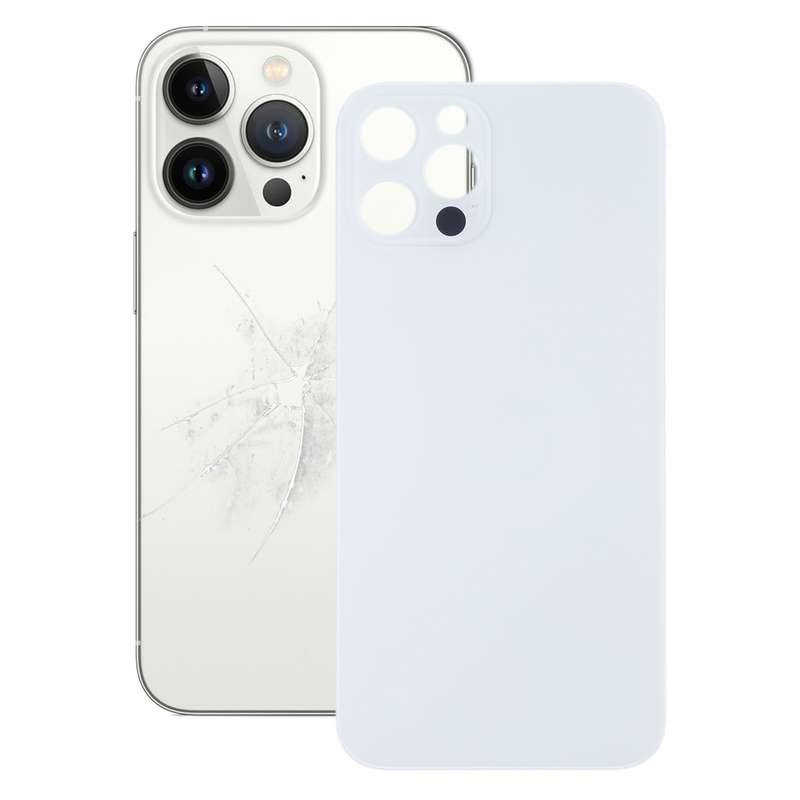 Easy Replacement Big Camera Hole Glass Back Battery Cover for iPhone 13 Pro(Gold)