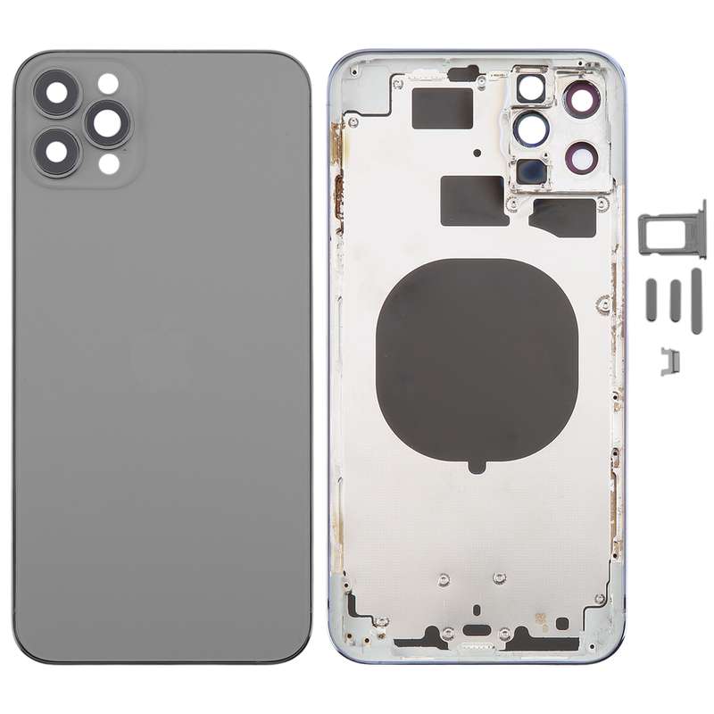 Back Cover with Appearance Imitation of iP13 Pro Max for iPhone 11 Pro Max(Gray)