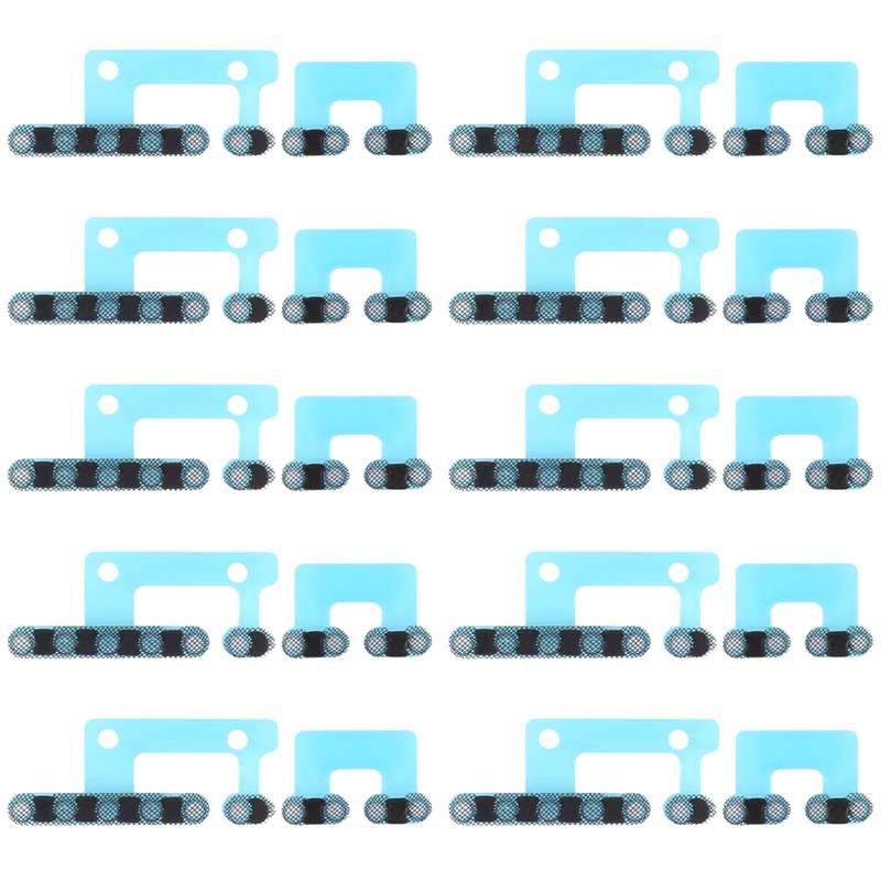 10 PCS Speaker Dustproof Mesh for iPhone 12 Pro Max (White)