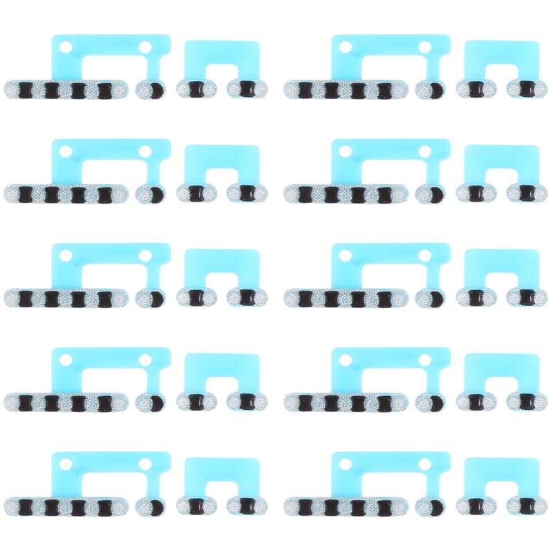 10 PCS Speaker Dustproof Mesh for iPhone 12 Pro Max (White)