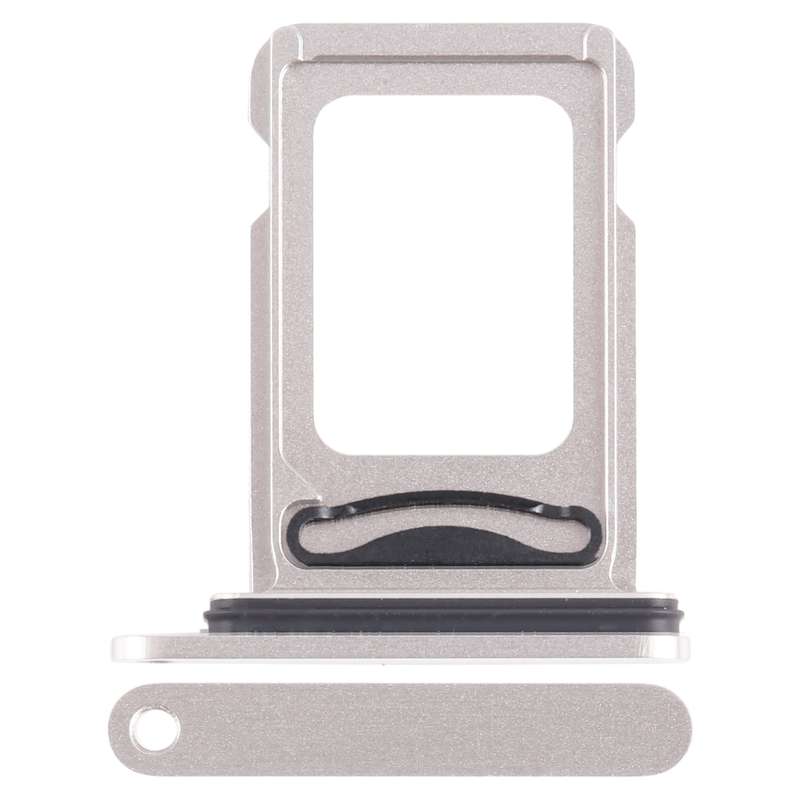 For iPhone 15 Pro SIM + SIM Card Tray (Black)