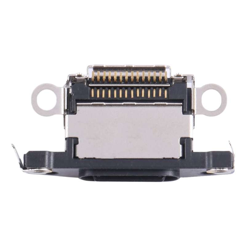 For iPhone 15 Pro Charging Port Connector (Black)