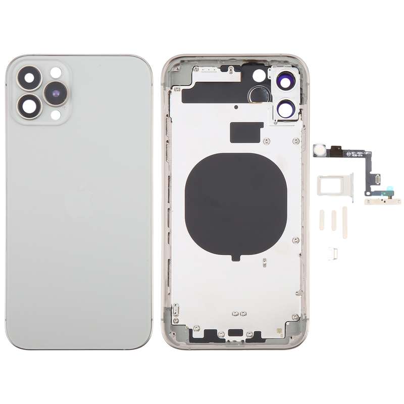 Back Cover with Appearance Imitation of iP15 Pro for iPhone 11(Black)