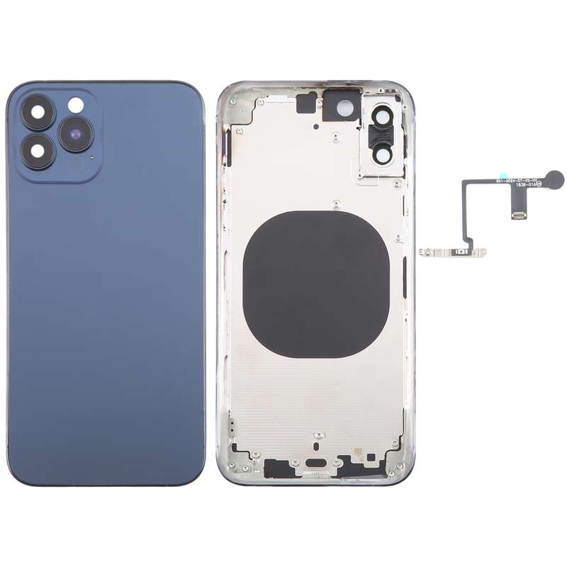 Back Cover with Appearance Imitation of iP15 Pro for iPhone XS(Black)