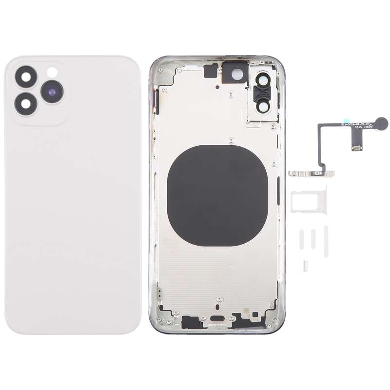 Back Cover with Appearance Imitation of iP15 Pro for iPhone XS(Black)