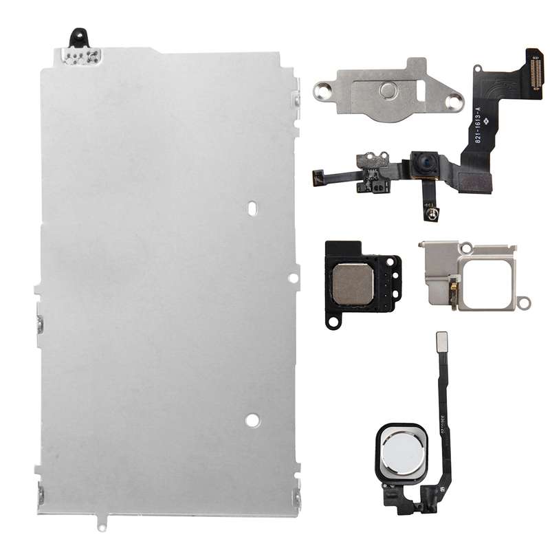 6 in 1 for iPhone 5s LCD Repair Accessories Part Set(Black)