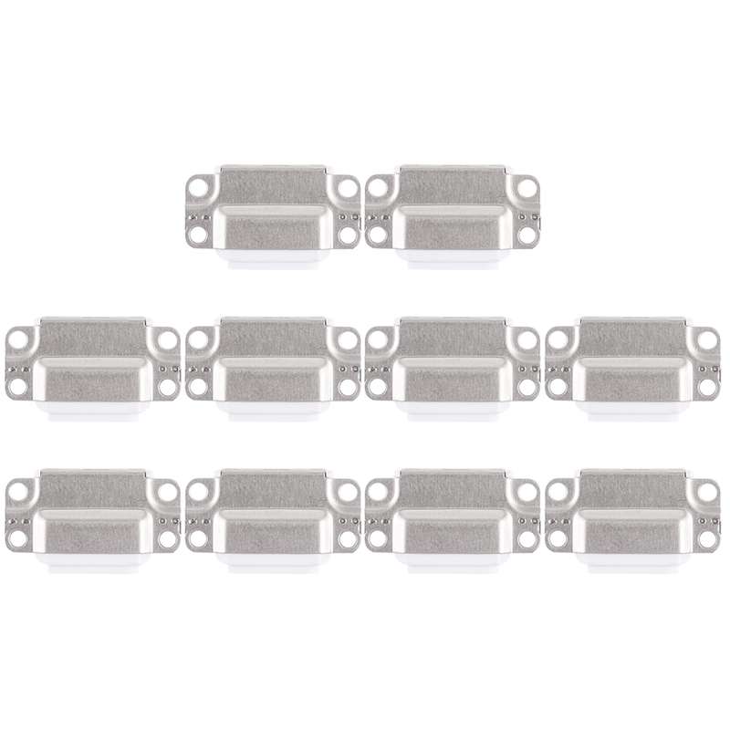 10 PCS Charging Port Connector for iPad Air 2(Black)