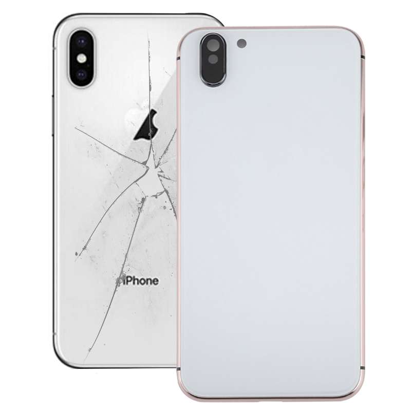 5 in 1 Full Assembly Metal Housing Cover with Appearance Imitation of iX for iPhone 6, Including Bac