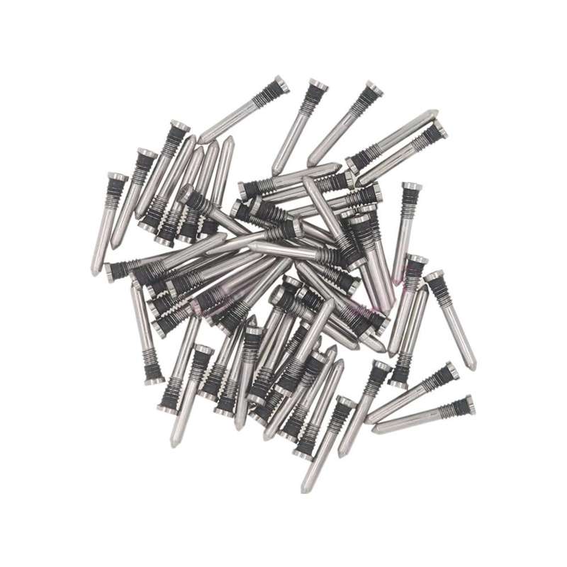 For iPhone 16 Plus / 16 100pcs Charging Port Screws(Black)