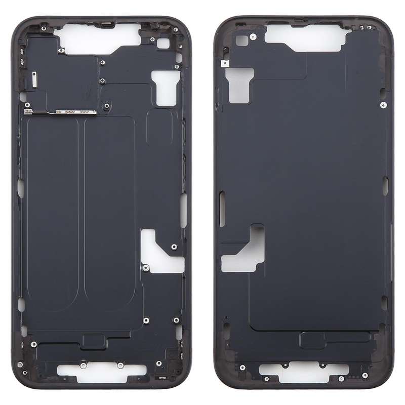 For iPhone 14 Middle Frame Bezel Plate (Black)