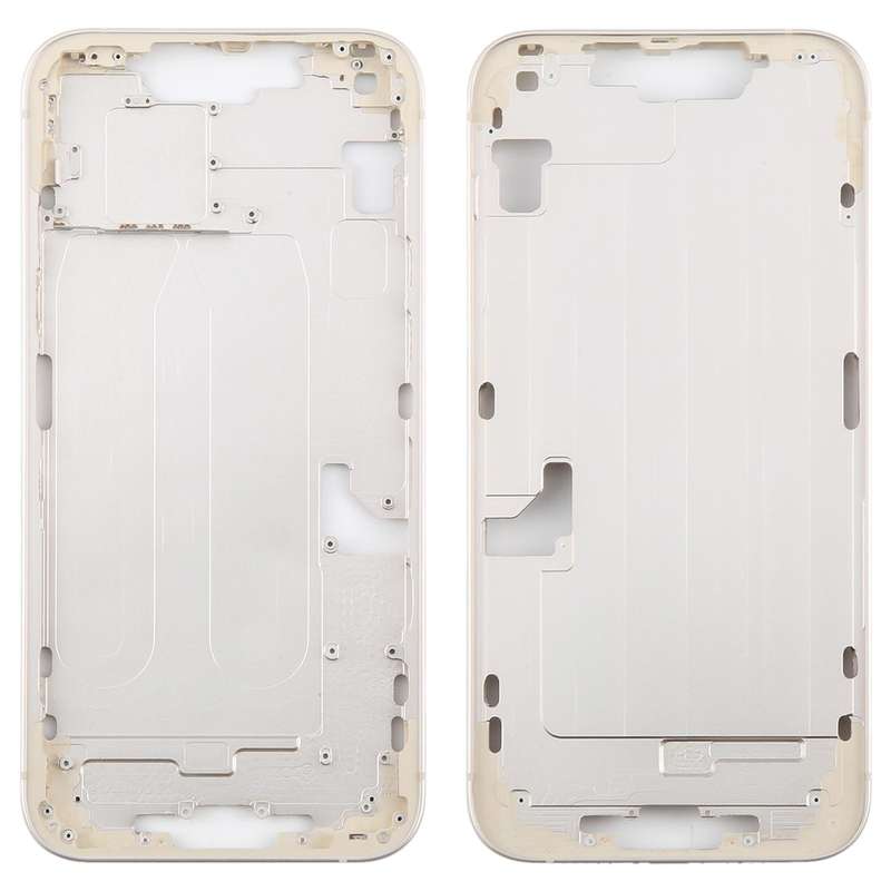 For iPhone 14 Plus Middle Frame Bezel Plate (Black)