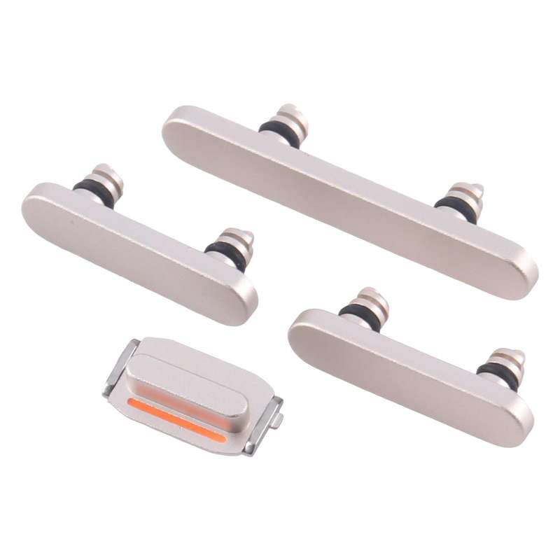 For iPhone 16e Power Button and Volume Control Button (Silver)