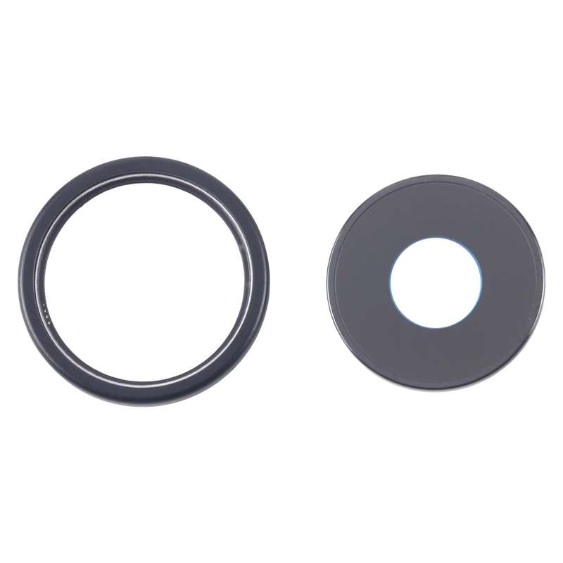 For iPhone 16e Rear Camera Lens Cover (Black)