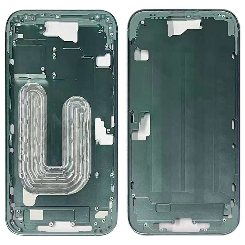 For iPhone 16 Plus Middle Frame Bezel Plate (Black)